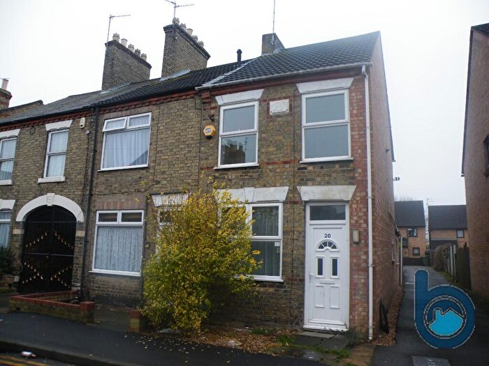2 Bedroom End Of Terrace House To Rent In Cavendish Street, Peterborough, Cambridgeshire, PE1