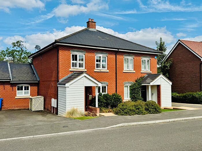3 Bedroom Semi-Detached House For Sale In Bramley Drive, Hartley Wintney, Hook, RG27
