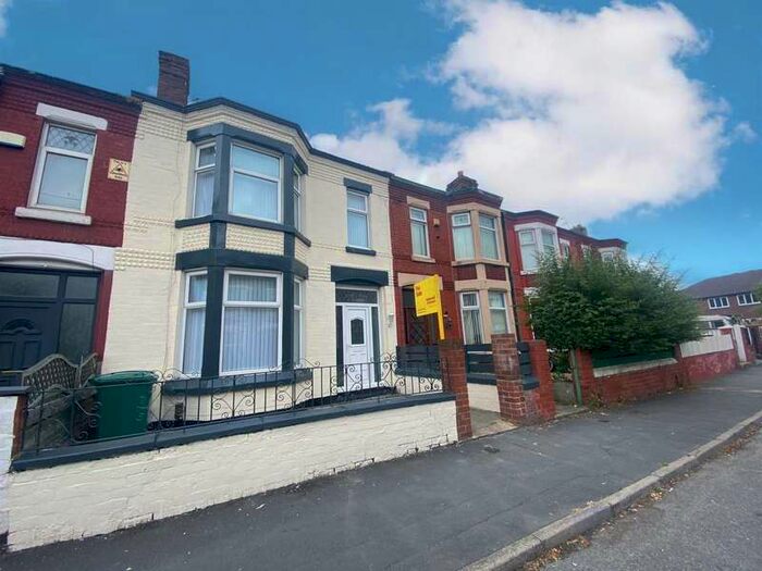 4 Bedroom Terraced House To Rent In Harcourt Avenue, Wallasey, CH44