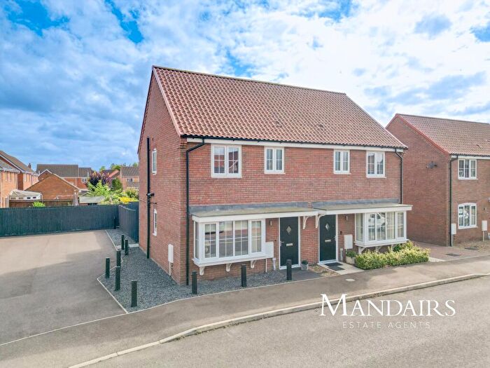 3 Bedroom Semi-Detached House For Sale In Willow Court, Cowbit, Spalding, PE12