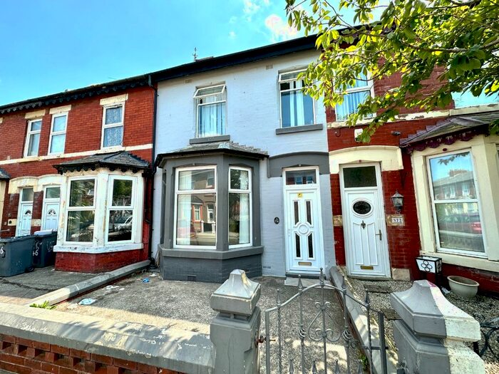 4 Bedroom Terraced House To Rent In Cocker Street, Blackpool, FY1