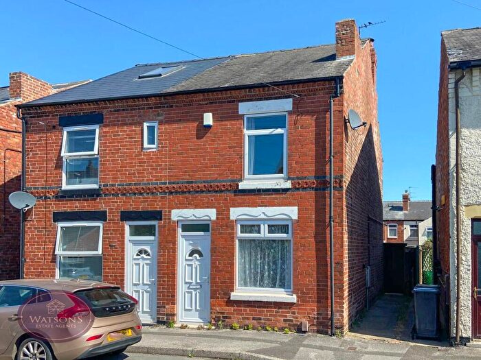 2 Bedroom Semi-Detached House For Sale In Barber Street, Eastwood, Nottingham, Nottinghamshire, NG16