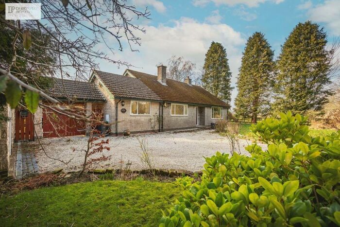 3 Bedroom Detached Bungalow For Sale In Oakerthorpe Road, Wirksworth, Derbyshire, DE4
