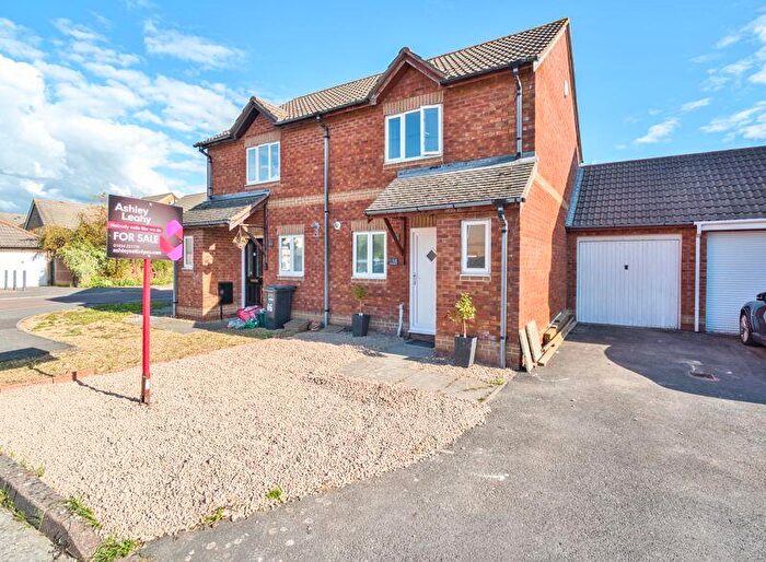 2 Bedroom Semi-Detached House For Sale In Honeysuckle Place, Locking Castle - Good Size Garden, BS24