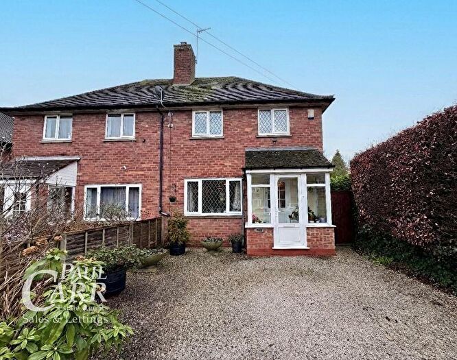 2 Bedroom Semi Detached House For Sale In Gibbons Road, Four Oaks, Sutton Coldfield, B75