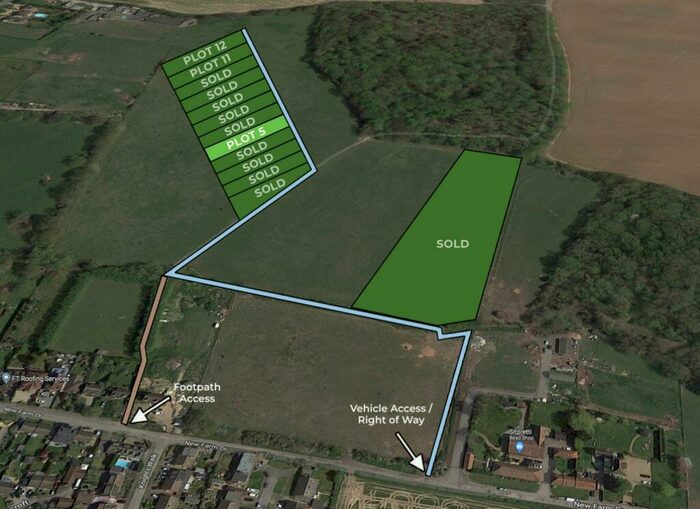 Land For Sale In Plot, Land Off New Farm Drive, Abridge, Epping Forest, Essex, RM4
