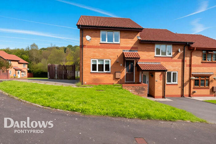 2 Bedroom End Of Terrace House For Sale In Cefn Close, Pontypridd, CF37