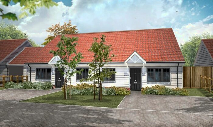 2 Bedroom Semi-Detached Bungalow For Sale In Plot, Miller's Meadow Development, Sandhurst, Cranbrook, TN18