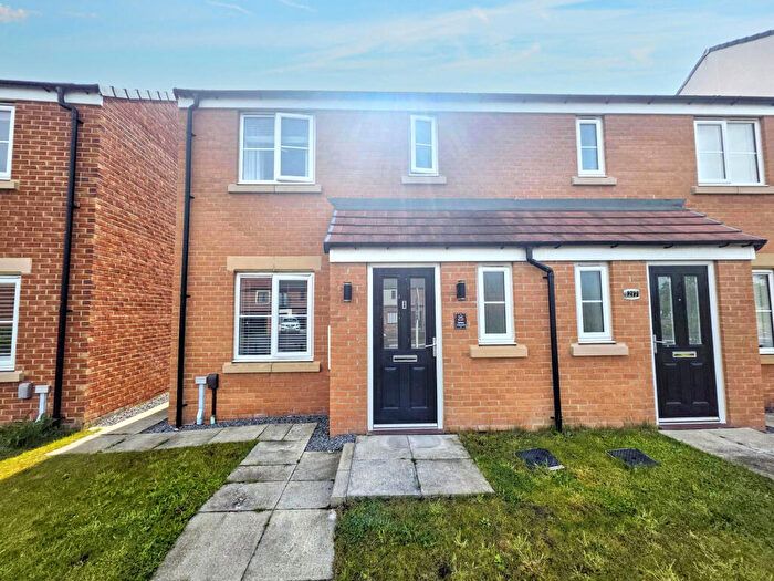 3 Bedroom Semi-Detached House For Sale In Spilsby Crescent, Cramlington, Northumberland, NE23