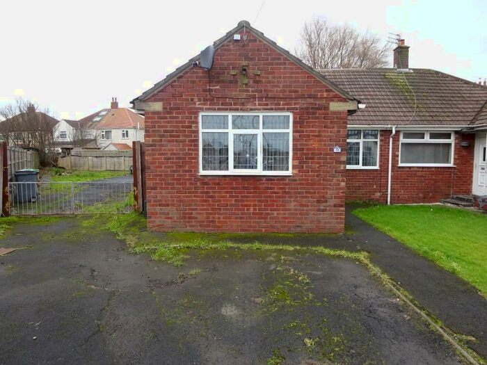 2 Bedroom Semi-Detached Bungalow For Sale In Hermon Avenue, Thornton-Cleveleys, Lancashire, FY5