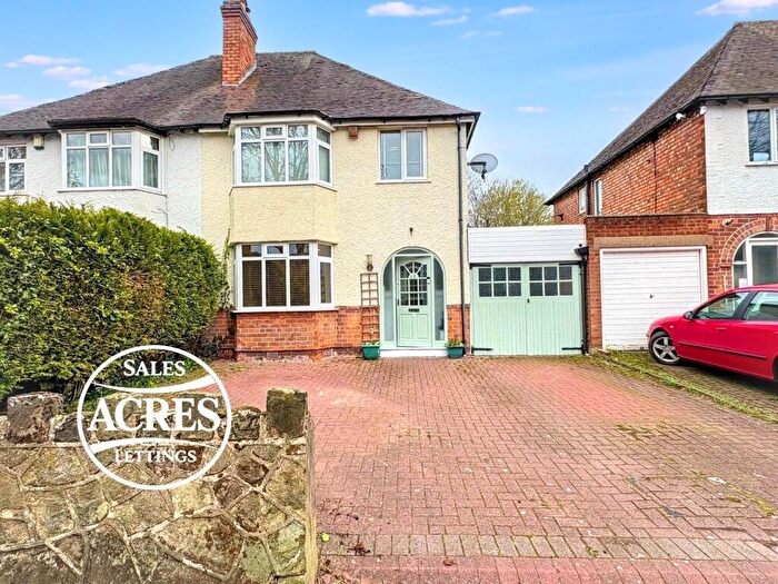 3 Bedroom Semi Detached House For Sale In College Road, Sutton Coldfield, B73