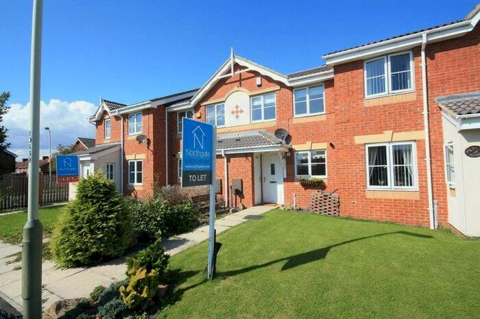 2 Bedroom Terraced House To Rent In Southmoor Close, Moorfields, Darlington, DL1