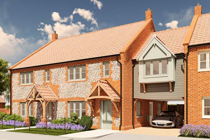 3 Bedroom Semi-Detached House For Sale In Charming New Homes In Central Holt, NR25