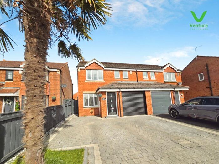 3 Bedroom Semi-Detached House For Sale In Richardson Court, Willington, Crook, DL15