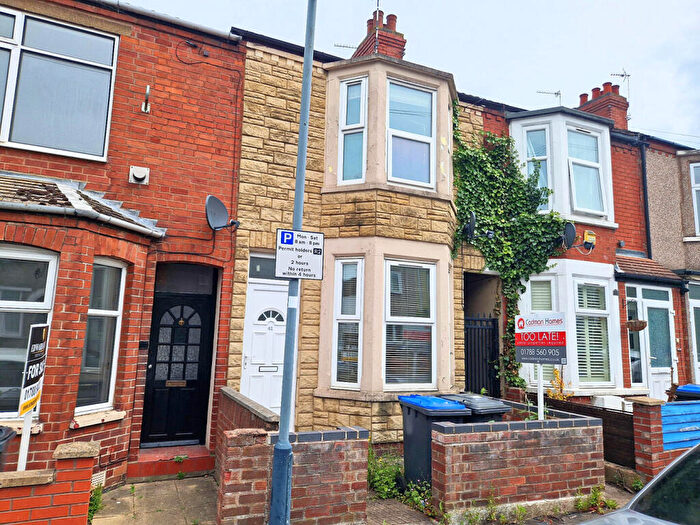 2 Bedroom Terraced House To Rent In Graham Road, Rugby, Warwickshire, CV21