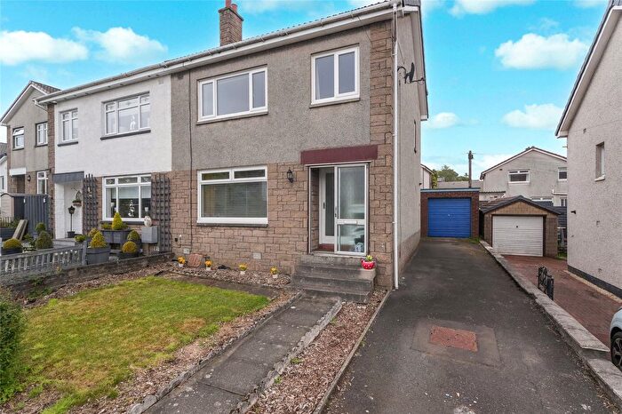 3 Bedroom Semi-Detached House For Sale In Wester Moffat Crescent, Airdrie, North Lanarkshire, ML6