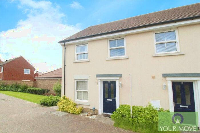3 Bedroom End Of Terrace House To Rent In Wagtail Walk, Finberry, Ashford, Kent, TN25