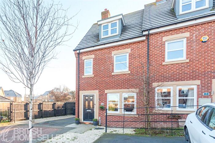 3 Bedroom Town House For Sale In Midwinter Row, Drighlington, Bradford, West Yorkshire, BD11