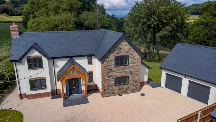 4 Bedroom Detached House For Sale In Valley View, Plot, Old Station Yard, Pen-Y-Bont, Oswestry, Shropshire, SY10