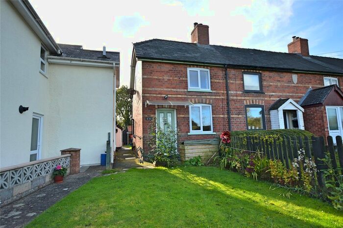 2 Bedroom End Of Terrace House For Sale In Upper Green, Trefeglwys Road, Caersws, Powys, SY17