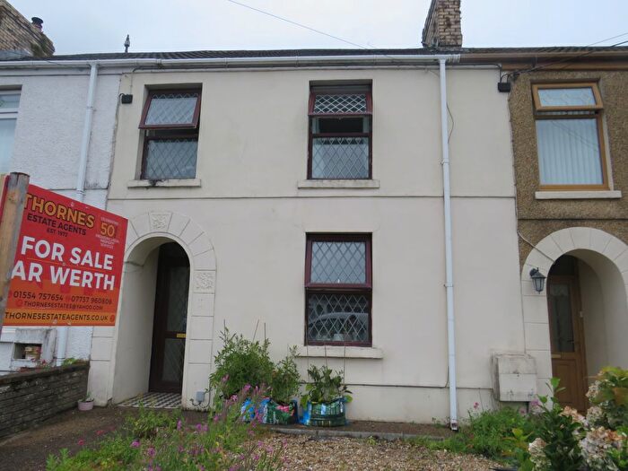 3 Bedroom Terraced House For Sale In Hendre Road, Llanelli, SA14