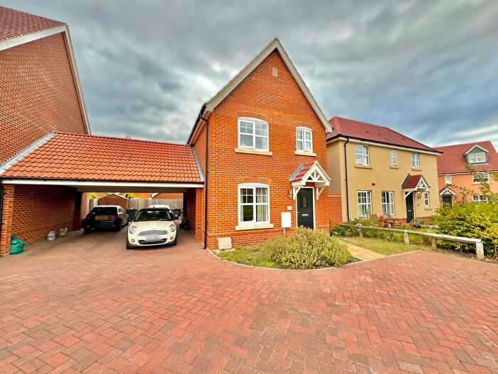 3 Bedroom Detached House To Rent In Bennett Crescent, Hethersett, Norwich, NR9