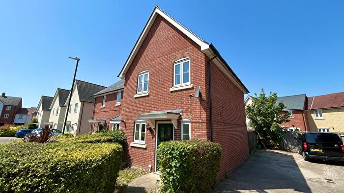 2 Bedroom Semi Detached House For Sale In Corunna Drive, Colchester, Essex, CO2