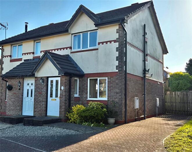 2 Bedroom Semi Detached House For Sale In Century Close, St Austell, PL25