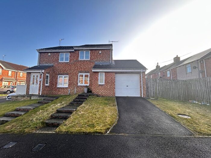 2 Bedroom Semi-Detached House For Sale In The Woodlands, Langley Park, Durham, County Durham, DH7