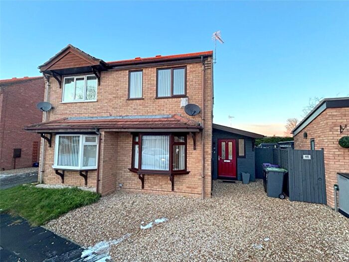 2 Bedroom Semi Detached House For Sale In Roxholm Close, Ruskington, Sleaford, Lincolnshire, NG34