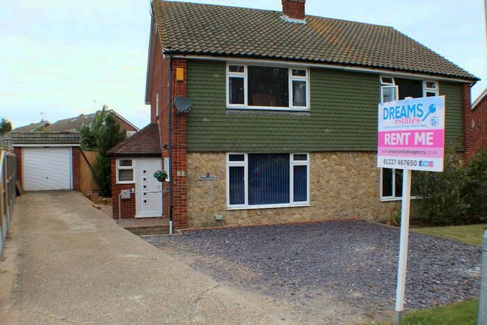 3 Bedroom Semi-Detached House To Rent In Ridgeway, Whitstable, CT5