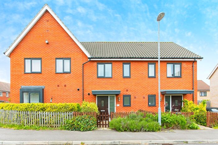 2 Bedroom Terraced House For Sale In Gladiator Road, Upper Cambourne, Cambridge, CB23