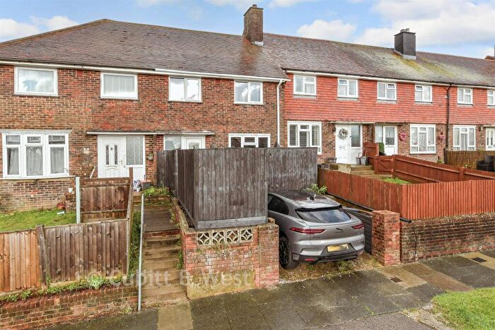 2 Bedroom Terraced House For Sale In Langley Crescent, Woodingdean, Brighton, East Sussex, BN2