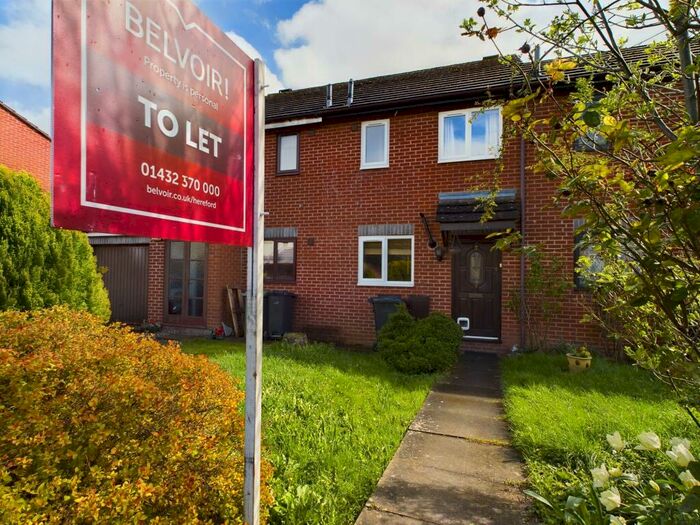 2 Bedroom Terraced House To Rent In Cottonwoods, Hereford, HR2