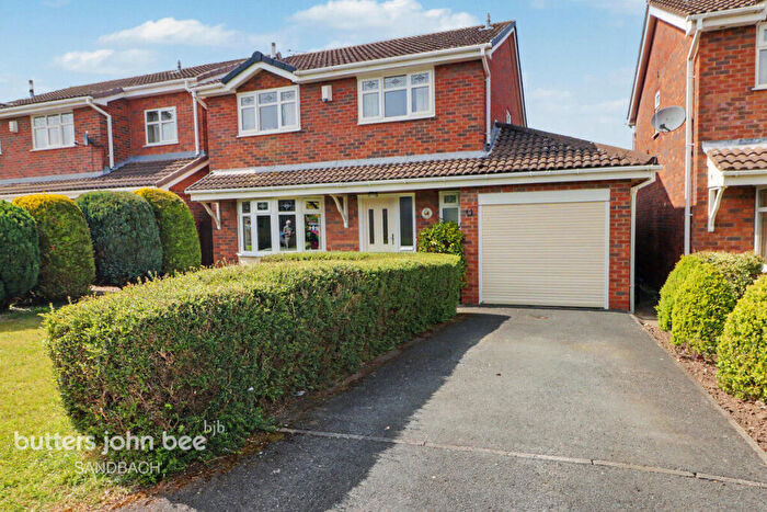 4 Bedroom Detached House For Sale In Raven Close, Sandbach, CW11