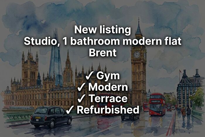 Studio To Rent In First Way, Wembley, HA9