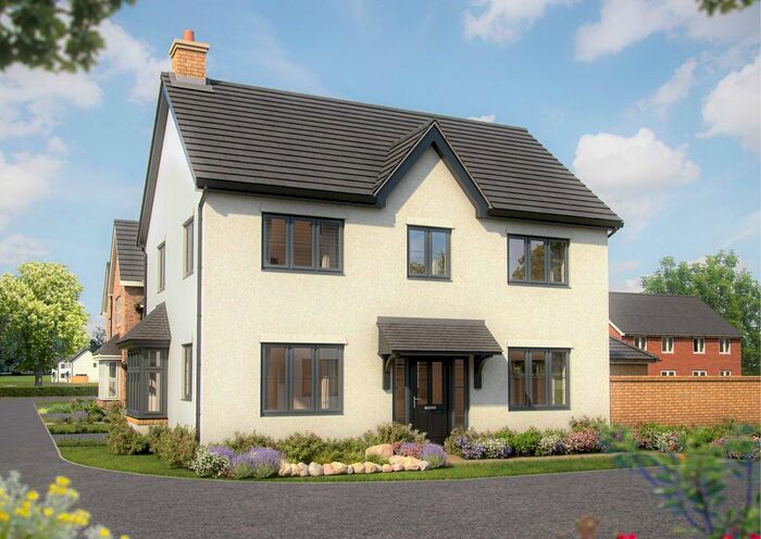 4 Bedroom Detached House For Sale In "The Chestnut" At Peacock Drive, Sawtry, Huntingdon, PE28