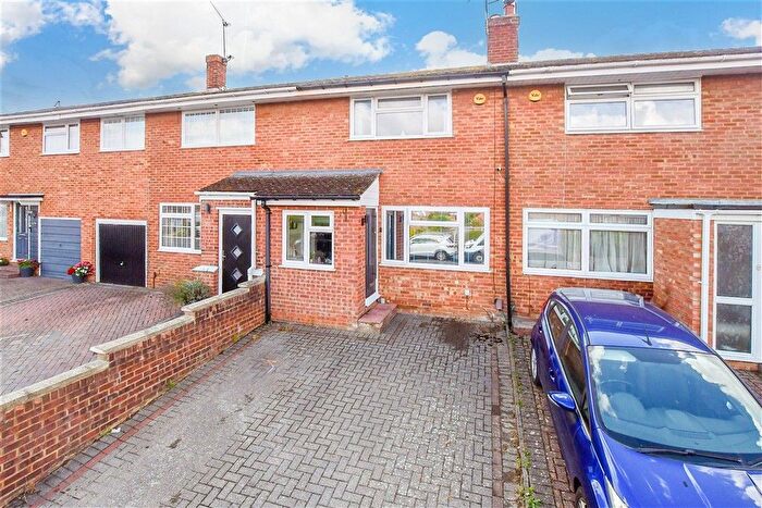2 Bedroom Terraced House For Sale In Swallow Road, Larkfield, Kent, ME20