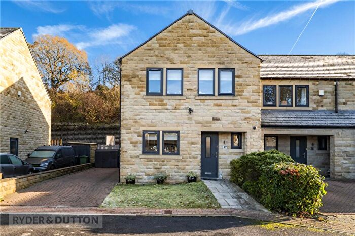 3 Bedroom End Of Terrace House For Sale In The Cutting, Brockholes, Holmfirth, West Yorkshire, HD9