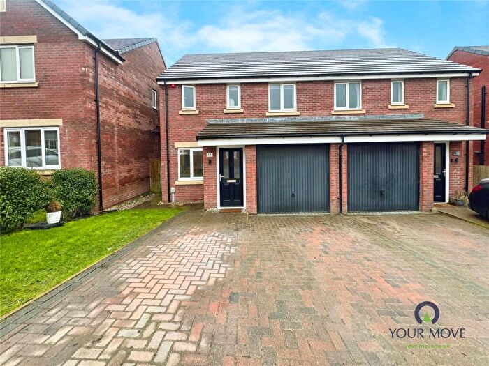 3 Bedroom Semi Detached House For Sale In Spring Meadows, Darwen, Lancashire, BB3