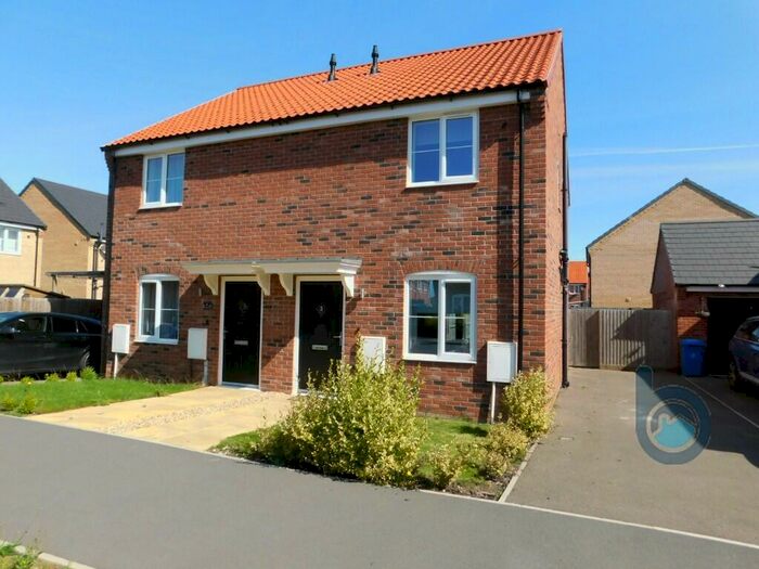 2 Bedroom Semi-Detached House To Rent In Fincham Drive, Crowland, PE6