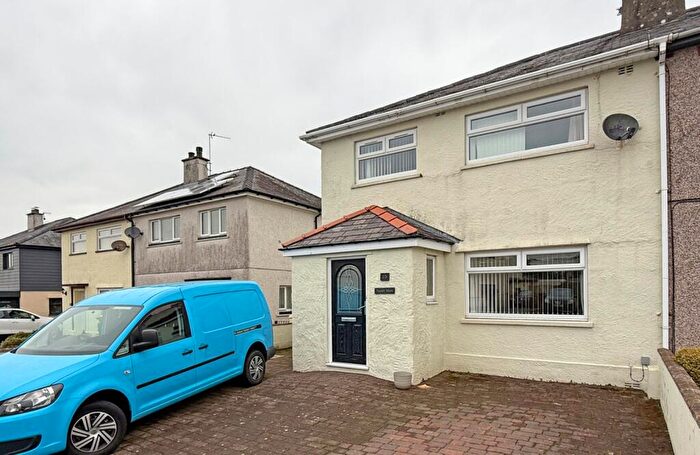 3 Bedroom Semi Detached House For Sale In Maes Hyfryd, Caernarfon, Gwynedd, LL55