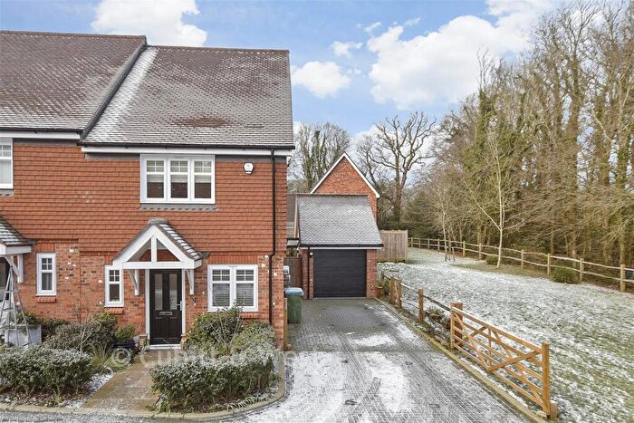 2 Bedroom Semi Detached House For Sale In Merrifield Lane, Burgess Hill, West Sussex, RH15