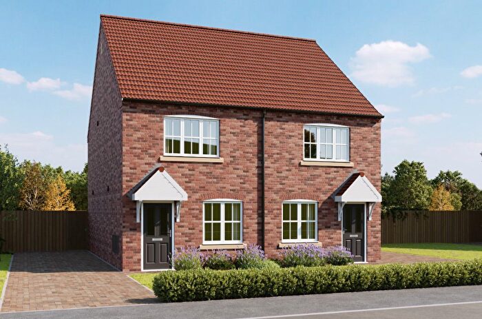 2 Bedroom Semi-Detached House For Sale In Plot Farndale, Highfields, Stallingborough Road, Immingham, North East Lincolnshire, DN40