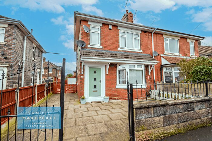 2 Bedroom Semi Detached House For Sale In Moss Street, Ball Green, Stoke-On-Trent, ST6