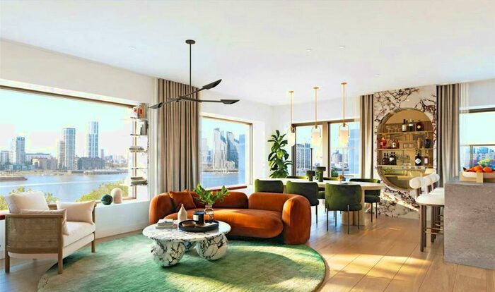 1 Bedroom Property To Rent In Starboard Way, Royal Wharf, London, E16