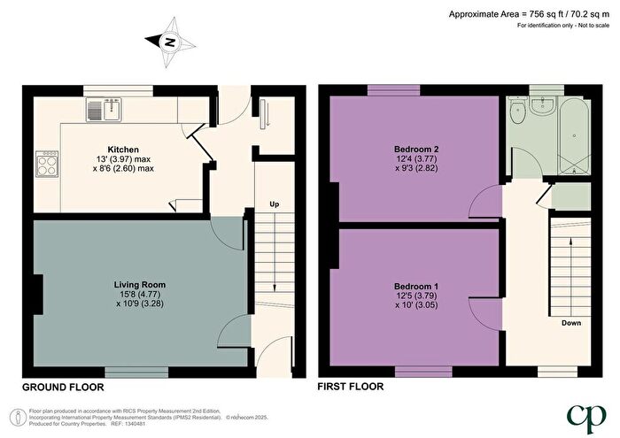 2 Bedroom Terraced House For Sale In Olympus Road, Henlow, SG16