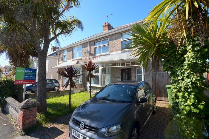 3 Bedroom Semi-Detached House To Rent In Ulalia Road, Newquay, TR7