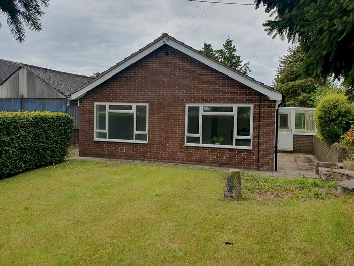 3 Bedroom Detached Bungalow To Rent In High Street, Cheswardine, Market Drayton, TF9