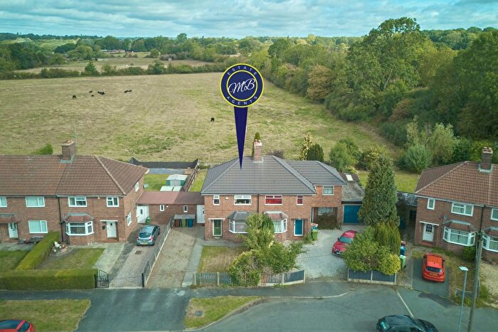 2 Bedroom Semi-Detached House For Sale In Brookhouse Drive, Barlaston, Stoke-On-Trent., ST12